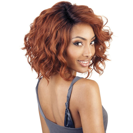Mane Concept Isis Brown Sugar Soft Swiss Lace Deep Part Front Wig - BS206 - Human Hair Blend