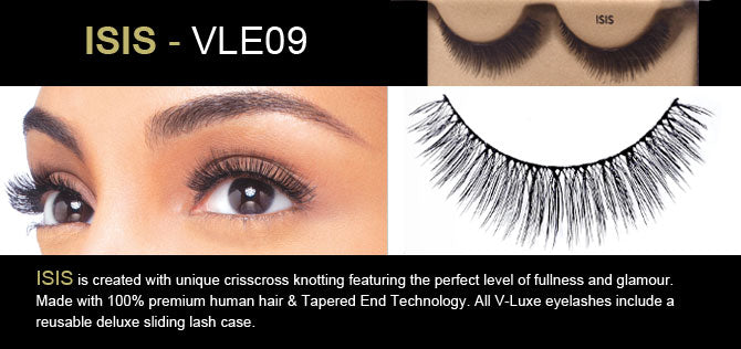 Ienvy 100% Virgin Remy Hair Eyelash VLUXE