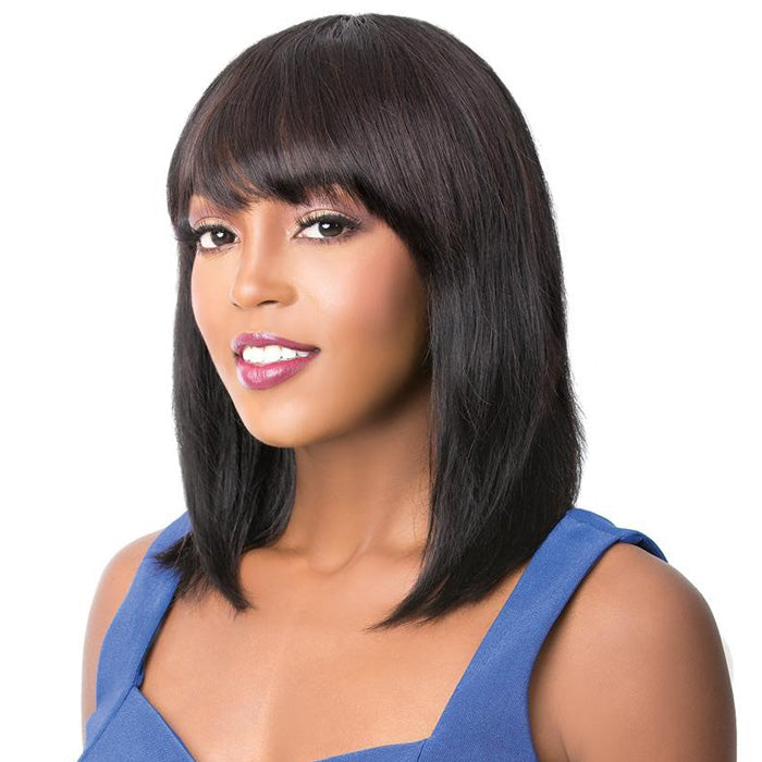 It’s a Wig Brazilian Human Hair Wig HH WET & WAVY SLICK