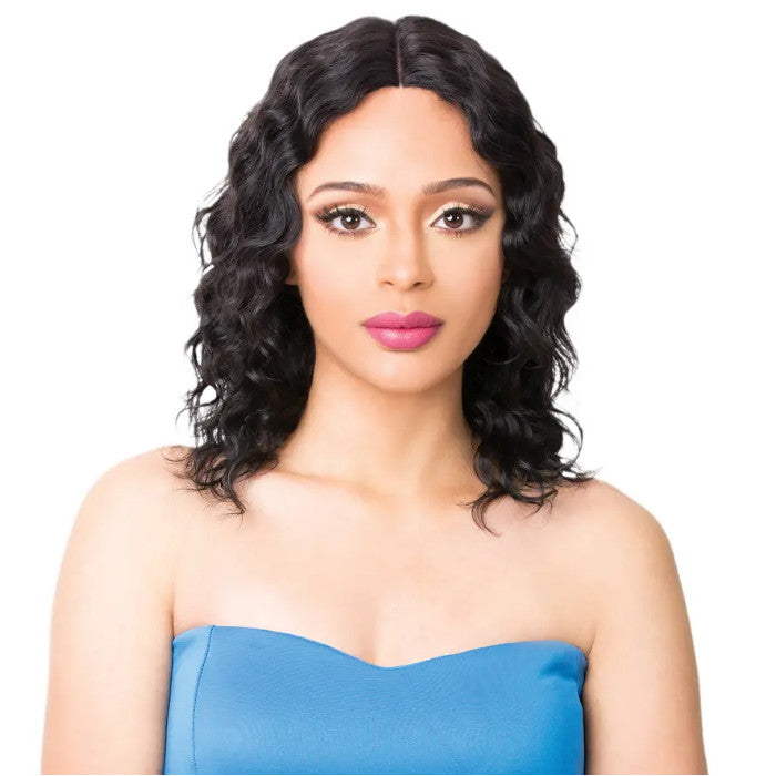 It's a Wig Brazilian Human Hair Swiss Lace Front Wig - HH WET N WAVY TRULY