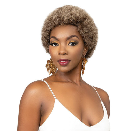 Janet Collection Natural Curly Full Wig - AFRO ABBO