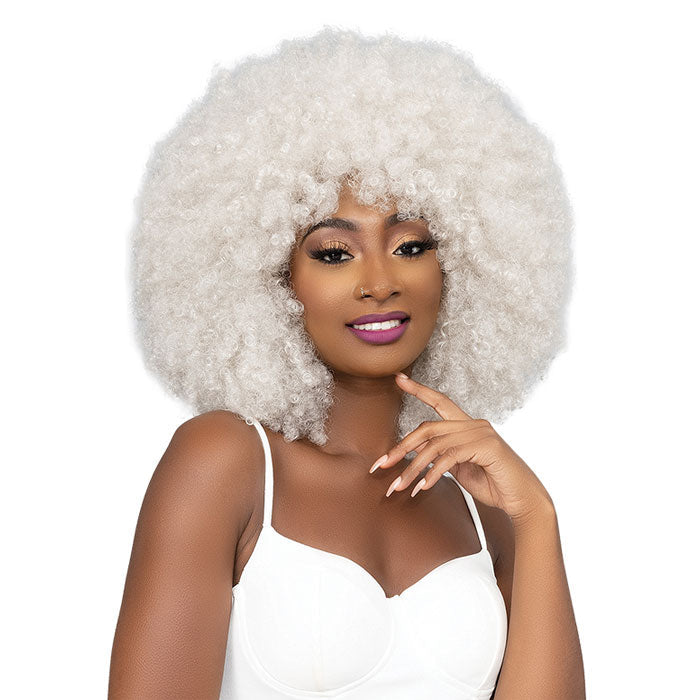 Janet Collection Natural Curly Full Wig - AFRO BADU