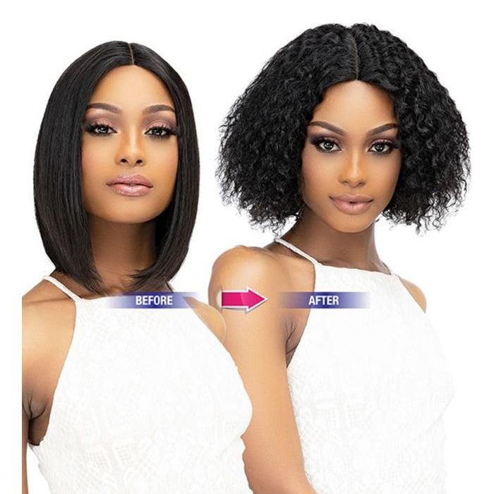 Janet Collection Luscious 100% Natural Virgin Remy Indian Hair Wet & Wavy HD Lace Swiss Wig - ADA