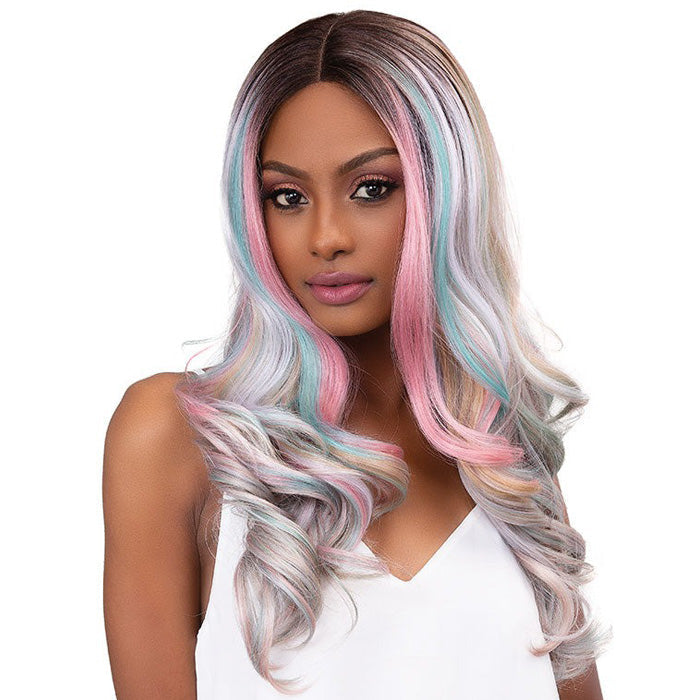 Janet Collection Color Me Deep Part Lace Wig - LOVELY