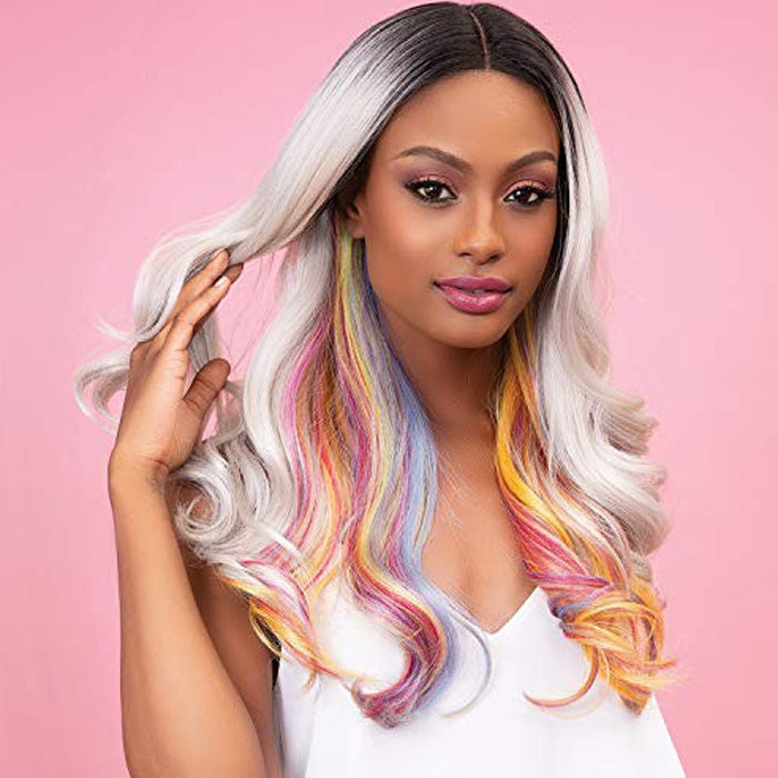 Janet Collection Color Me Deep Part Lace Wig - LOVELY