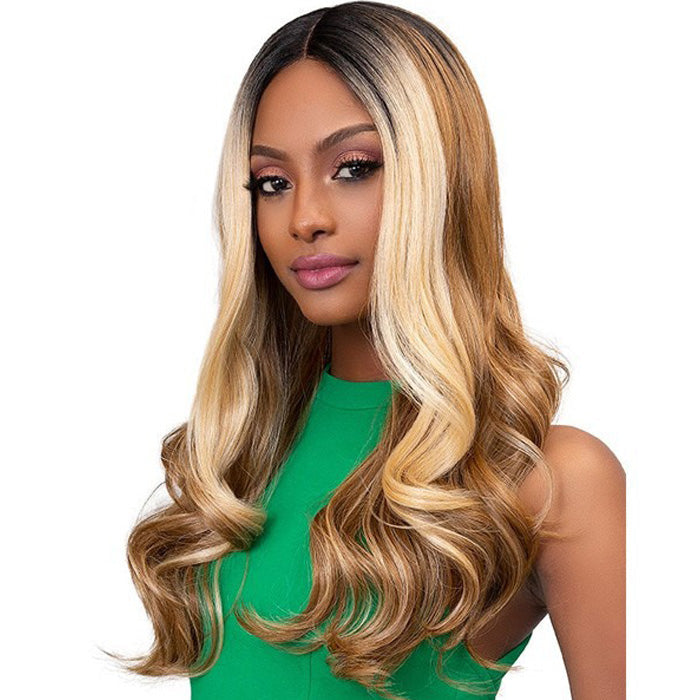 Janet Collection Color Me Deep Part Lace Wig - LOVELY
