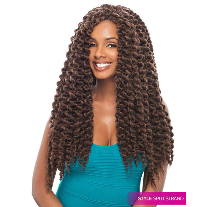 Janet Collection Pre-Looped Crochet Braid - HAVANA MAMBO TWIST 24"