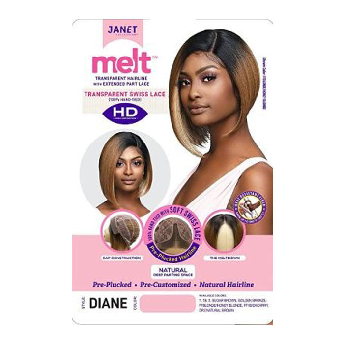 Janet Collection Melt Extended Part HD Lace Wig - DIANE