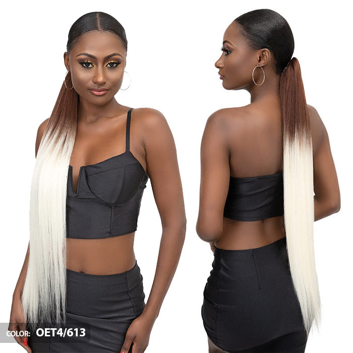 Janet Collection Remy Illusion Ponytail - STRAIGHT 32"