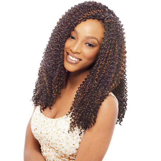 Janet Collection Noir Pre-Looped Crochet Braid - BOHEMIAN BRAID 22"