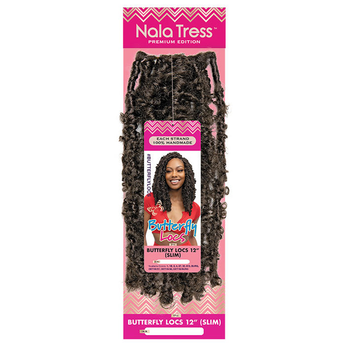 Janet Collection Nala Tress Looped Crochet Braid - BUTTERFLY LOCS 12"