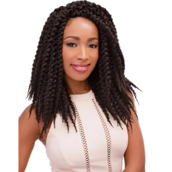 Janet Collection Pre-Looped Crochet Braid - 2x MAMBO AFRO MONTEGO TWIST 12"