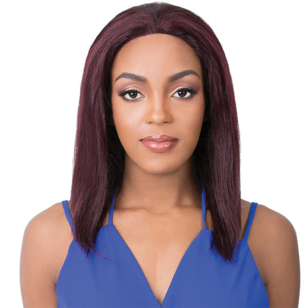 It's a Wig Human Hair Salon Remi Swiss Lace Front Wig - HH S LACE WET N WAVY JERRY