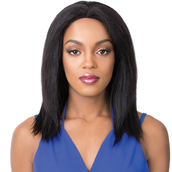 It's a Wig Human Hair Salon Remi Swiss Lace Front Wig - HH S LACE WET N WAVY JERRY