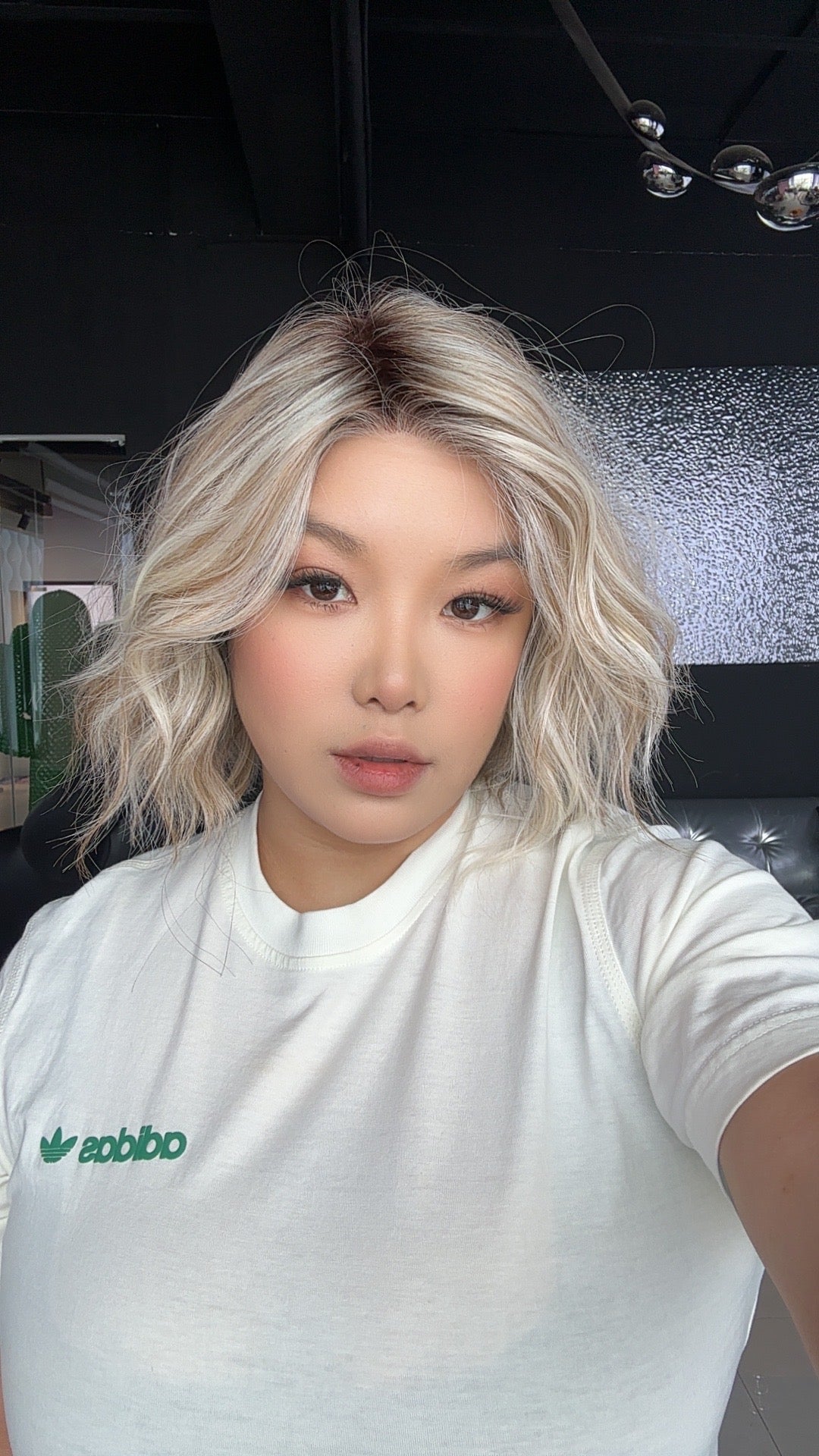 JBEXTENSION 11 Inches Mix Blonde Pre-Cut Side Part Snowflake Lace Frontlace Glueless Wig JOANNE【BENDY EAR TABS】