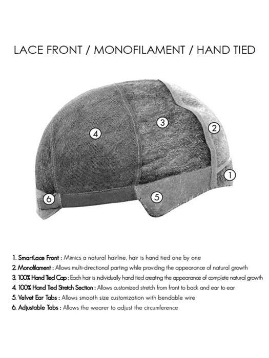 Julianne | Synthetic Lace Front Wig (Hand-Tied)