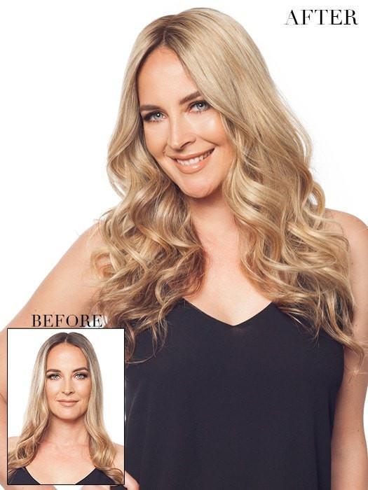 easiPart HH XL 18" Exclusive Colors | Remy Human Hair Topper (Mono Top)