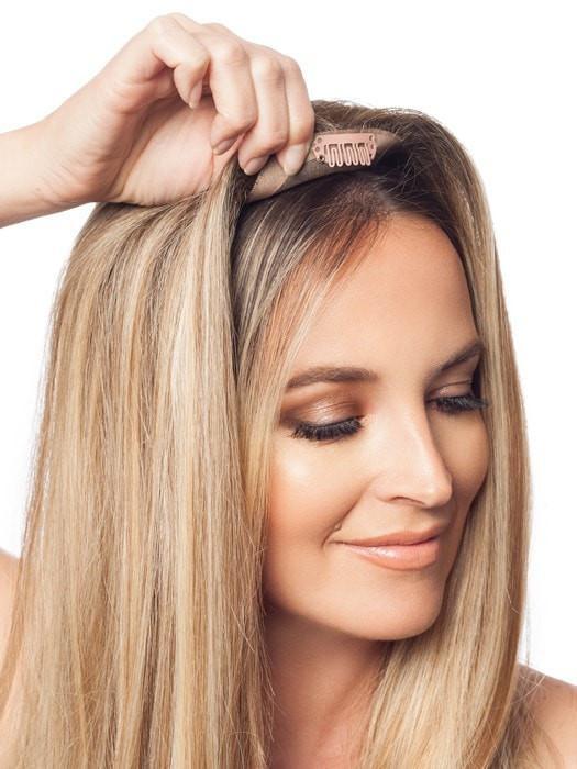 easiPart HH XL 18" Exclusive Colors | Remy Human Hair Topper (Mono Top)