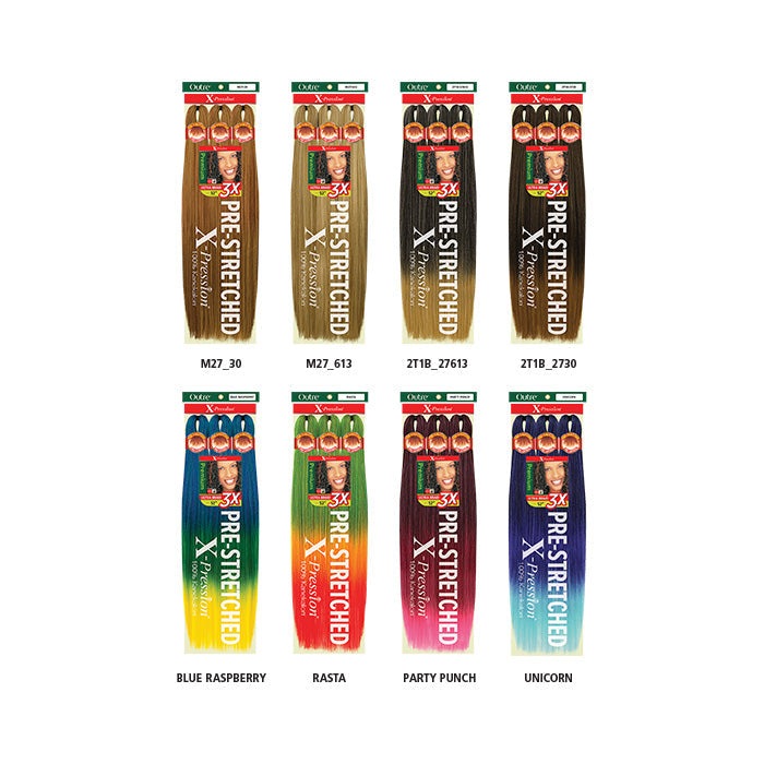 Outre X-Pression Pre-Stretched - ULTRA BRAID 3X 52"