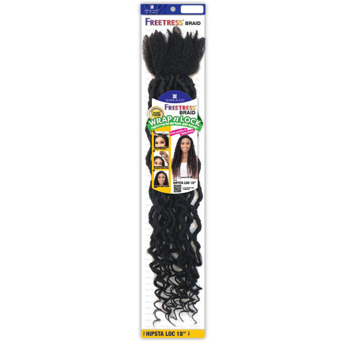 Freetress Wrap N Lock Pre-Looped Crochet Braids - HIPSTA LOC 18"
