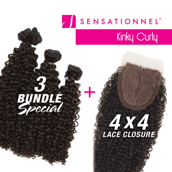 Sensationnel Premium Too Boutique Bundles BOUTIQUE KINKY CURLY 18-22 Inch (1 Pack Complete)
