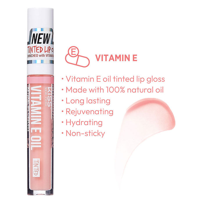KISS NEW YORK Natural Oil Lipgloss
