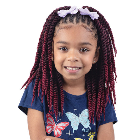 Freetress 3X Kids Pre-Looped Crochet Braid - JUMBO SENEGAL TWIST 9"