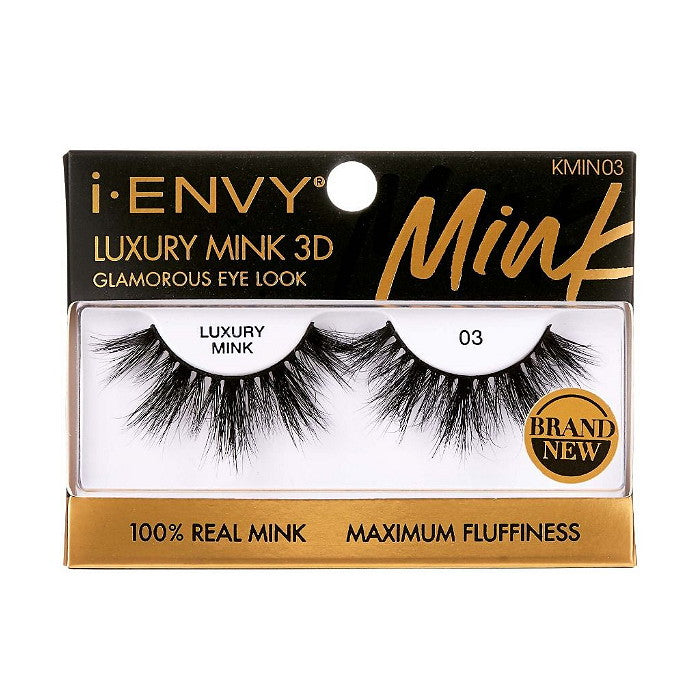 i Envy 100% Real Luxury Mink Maximum Fluffiness Eyelashes