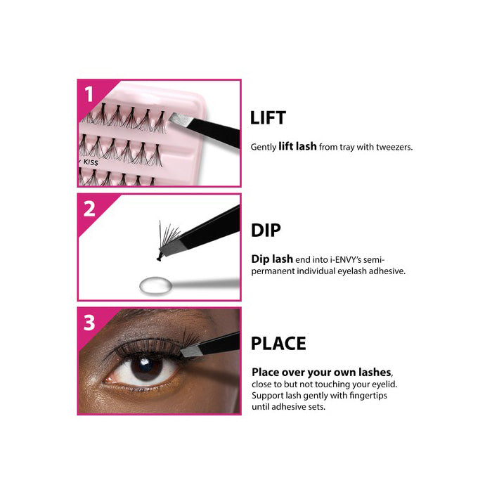Kiss i-envy Individual Eyelash Adhesive Clear KPEG03