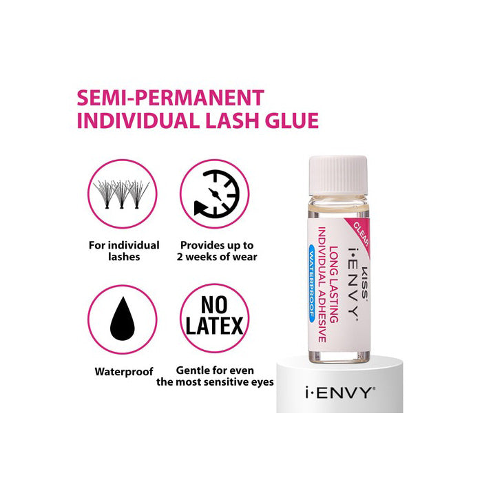 Kiss i-envy Individual Eyelash Adhesive Clear KPEG03