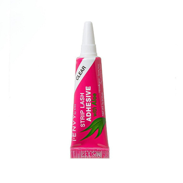Kiss ALOE INFUSED STRIP LASH GLUE - CLEAR KPEG04A