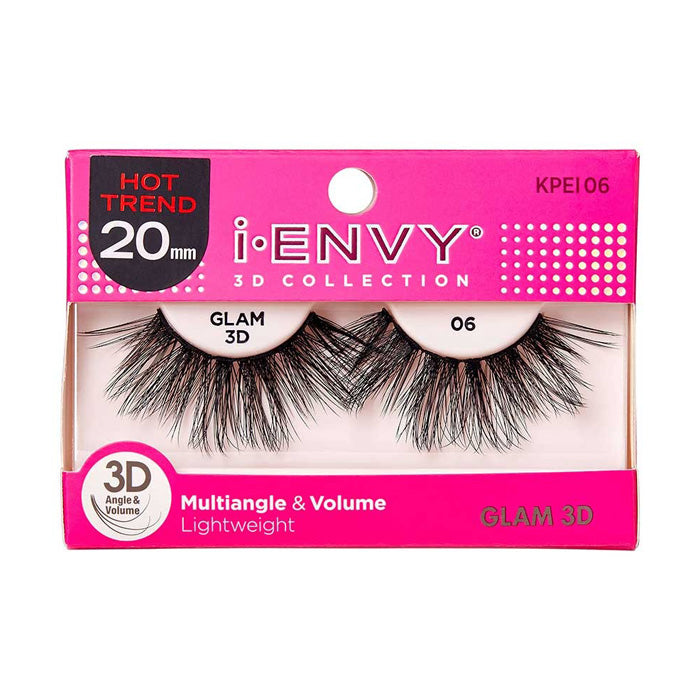 Kiss i-Envy 3D Collection Lightweight Lashes - GLAM 3D (05/06/07/08) KPEI