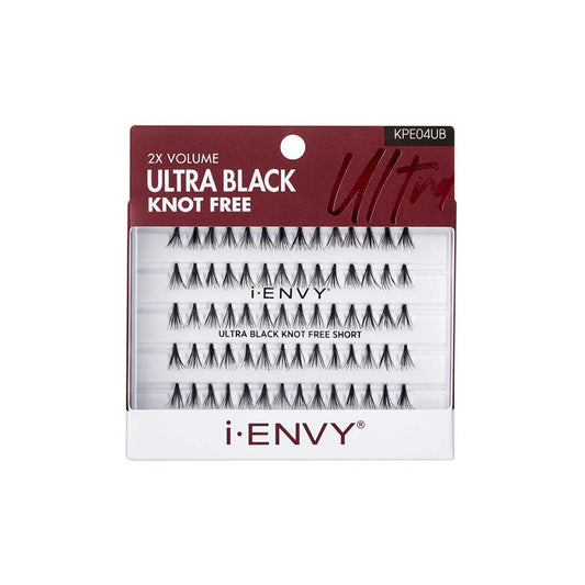 Kiss i-envy Premium Eyelashes - KNOT FREE ULTRA BLACK