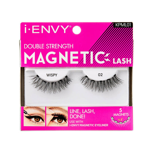 Kiss i-envy Double Strength Magnetic Liner & Lash - WISPY 02