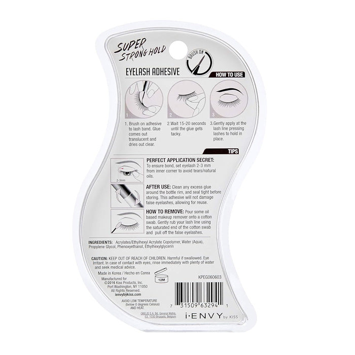 Kiss I-Envy Super Strong Hold Eyelash Adhesive