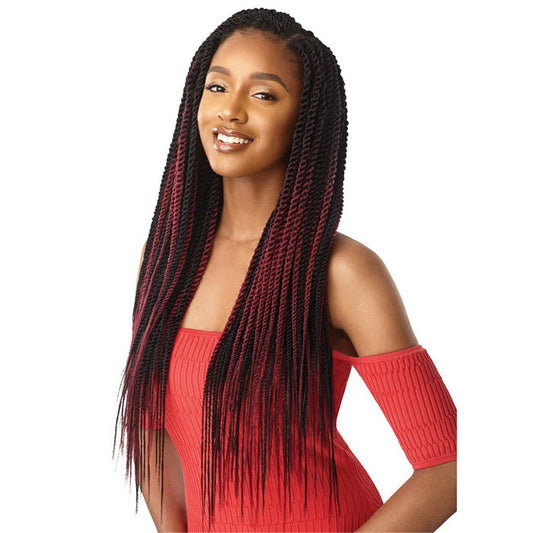 Outre X-Pression Pre-Looped Crochet Braid - SENEGAL TWIST 20" S