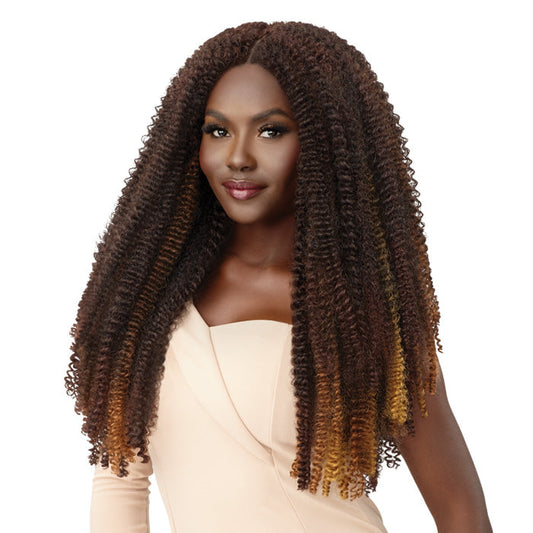 Outre X-Pression Twisted Up Crochet Braids 3X - SPRINGY BOHEMIAN TWIST 24"