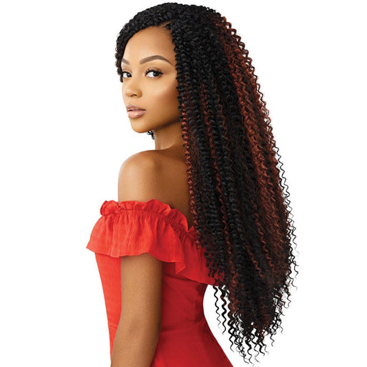 Outre X-Pression Twisted Up Crochet Braids - PASSION JERRY CURL 22"
