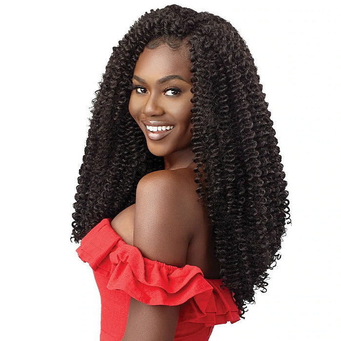 Outre X-Pression Twisted Up Crochet Braid - WATERWAVE FRO TWIST 22" 2X