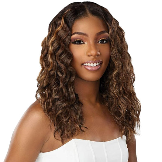Sensationnel Butta Lace Human Hair Blend HD Lace Front Wig - LOOSE CURLY 18"