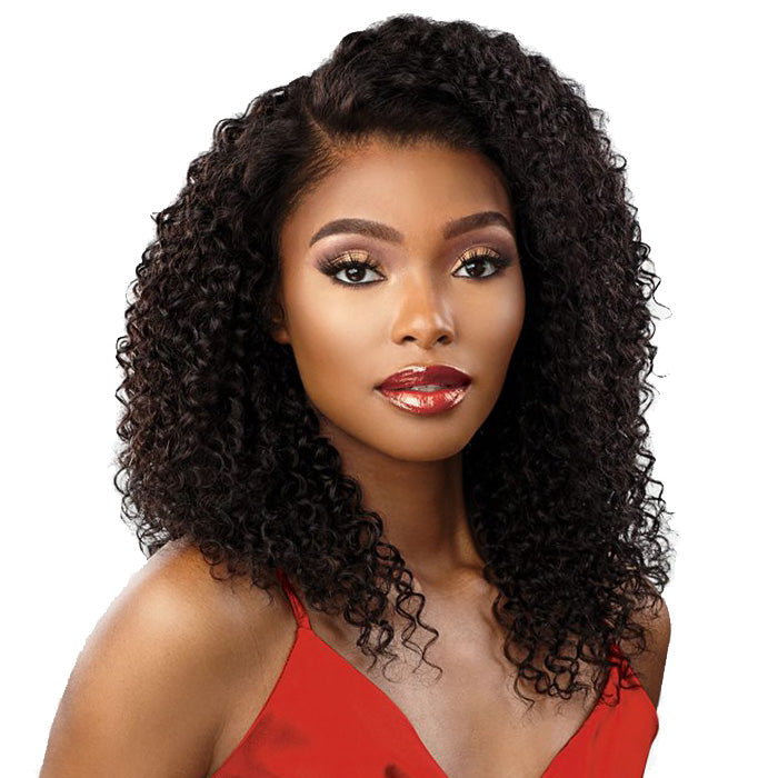 Sensationnel 100% Human Hair 13X4 HD Lace Wig - KINKY CURLY 16