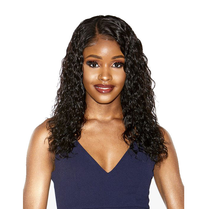 Sensationnel Unprocessed Virgin Human Hair 12A Wet & Wavy HD Lace Front Wig Deep 22