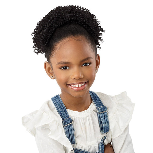 Outre Lil Looks Drawstring Ponytail - SPRINGY COILS 8"