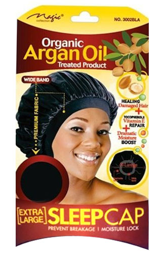 Magic Organic Argan Oil Treated Product EXTRA LARGE SLEEP CAP