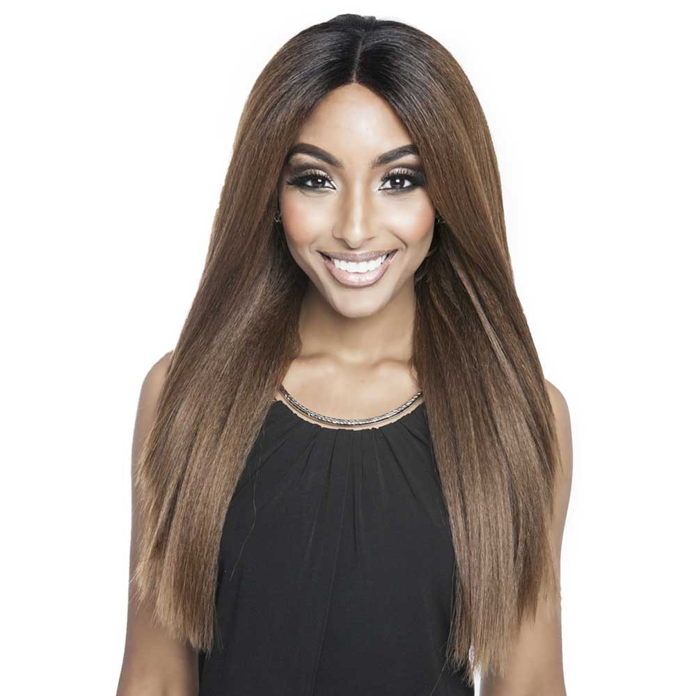 Mane Concept Brown Sugar 13x4 Frontal Lace Closure Wig - BSF05 - Human Hair Blend