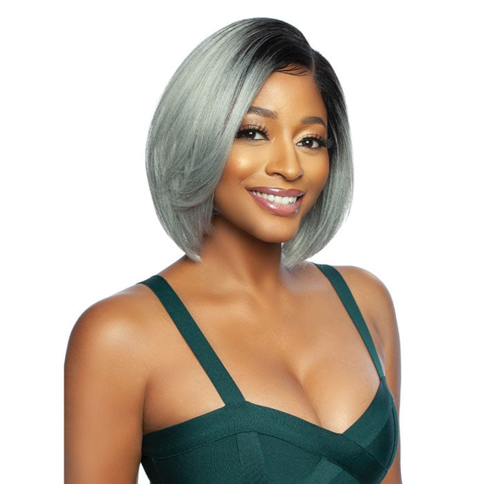 Mane Concept Melanin Queen Human Hair Blend HD Lace Front Wig - MLHC204 MIKA