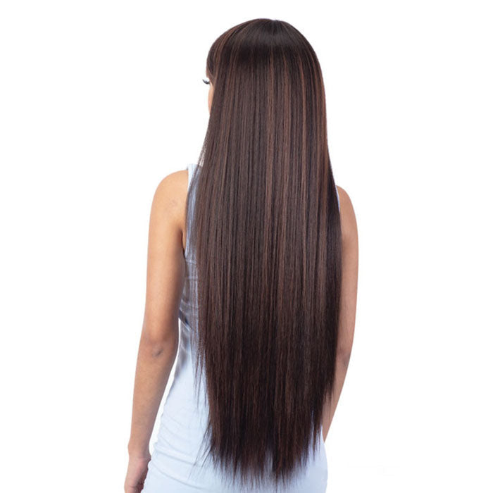Mayde Beauty Candy Curtain Bang Synthetic Full Wig - ERIN