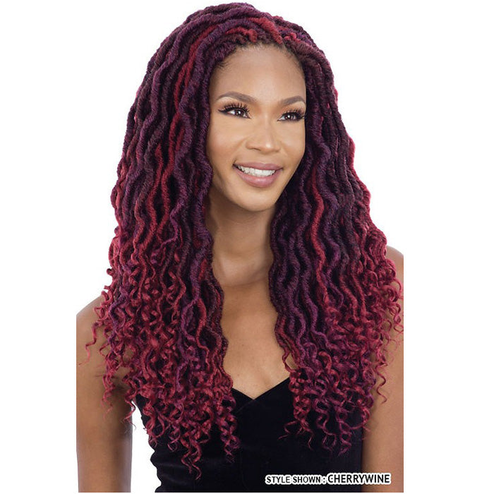 Mayde Beauty Pre-Looped Crochet Braid - 2X WAVY ISLAND GORGEOUS LOC (12"/16")