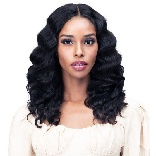 Bobbi Boss Unprocessed Human Hair HD Lace Front Wig MHLF482 BRONIA