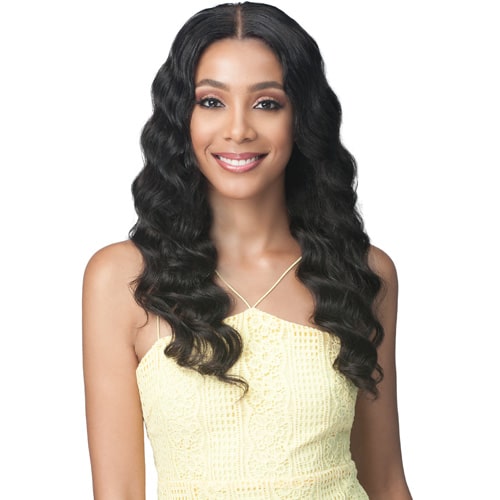 Bobbi Boss Virgin Remy Human Hair 13x4 Lace Front Wig MHLF509 OCEAN WAVE 24